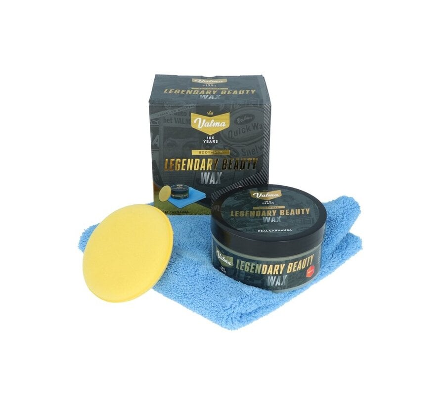 Valma Legendary Beauty Wax 227g – Carnauba Car Wax for Deep Gloss & Paint Protection
