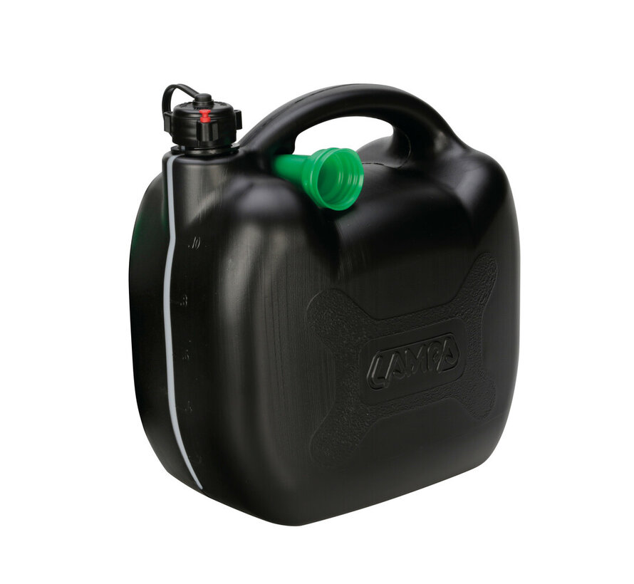 Brandstof jerrycan 10 liter – UN-goedgekeurd – met schenktuit