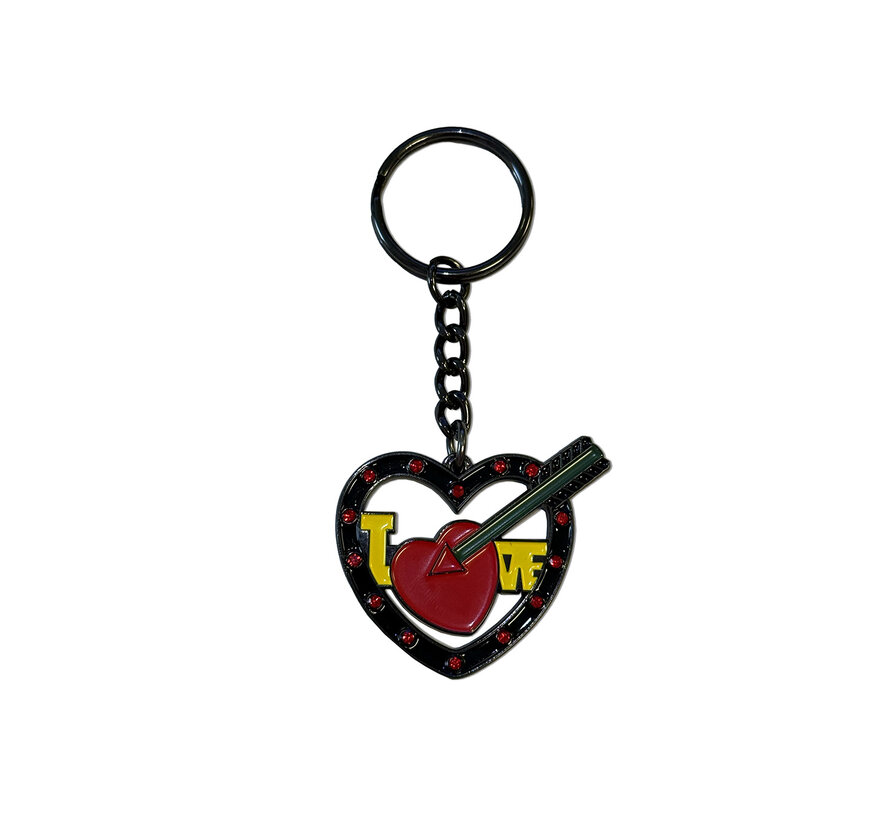 Love Heart Sleutelhanger