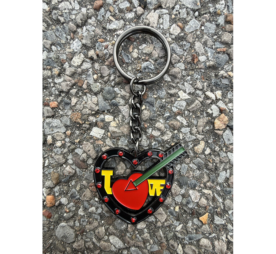 Love Heart Sleutelhanger