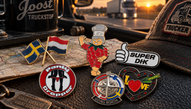 Truck pins: kleine accessoires met grote betekenis