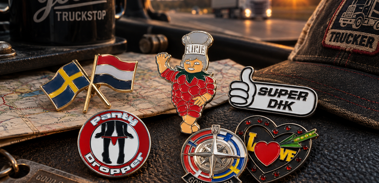 Truck pins: kleine accessoires met grote betekenis