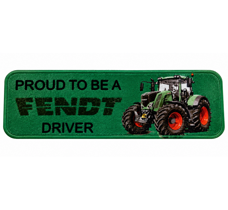 Dashboardmat Fendt – anti-slip mat voor truck, auto & cabine – 60 x 20 cm