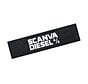 Scanva Diesel A/S Instaprubber 40 x 10 cm – zwart met wit logo – truckaccessoire