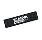 Scanva Diesel A/S Truck Step Mat 40 x 10 cm – Black Rubber with White Logo
