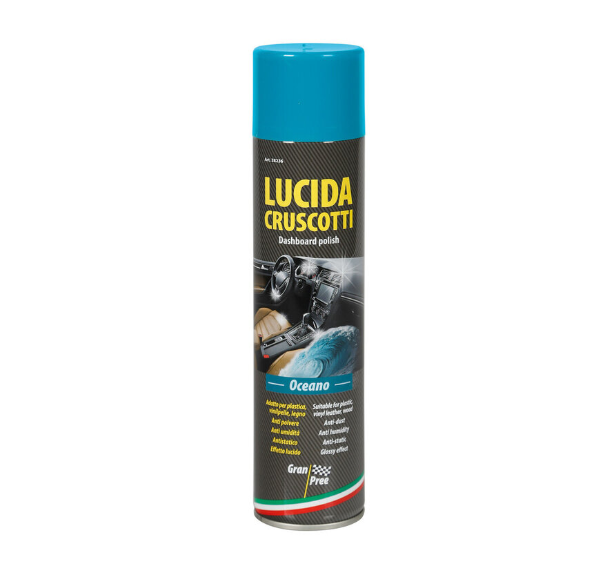 Dashboard Polish 400 ml – Interior Cleaner & Polish – Lemon or Ocean