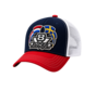 Trucker Cap with Embroidered Emblem – Old Skool Club / Super / V8