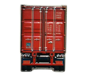 Red Container Pin