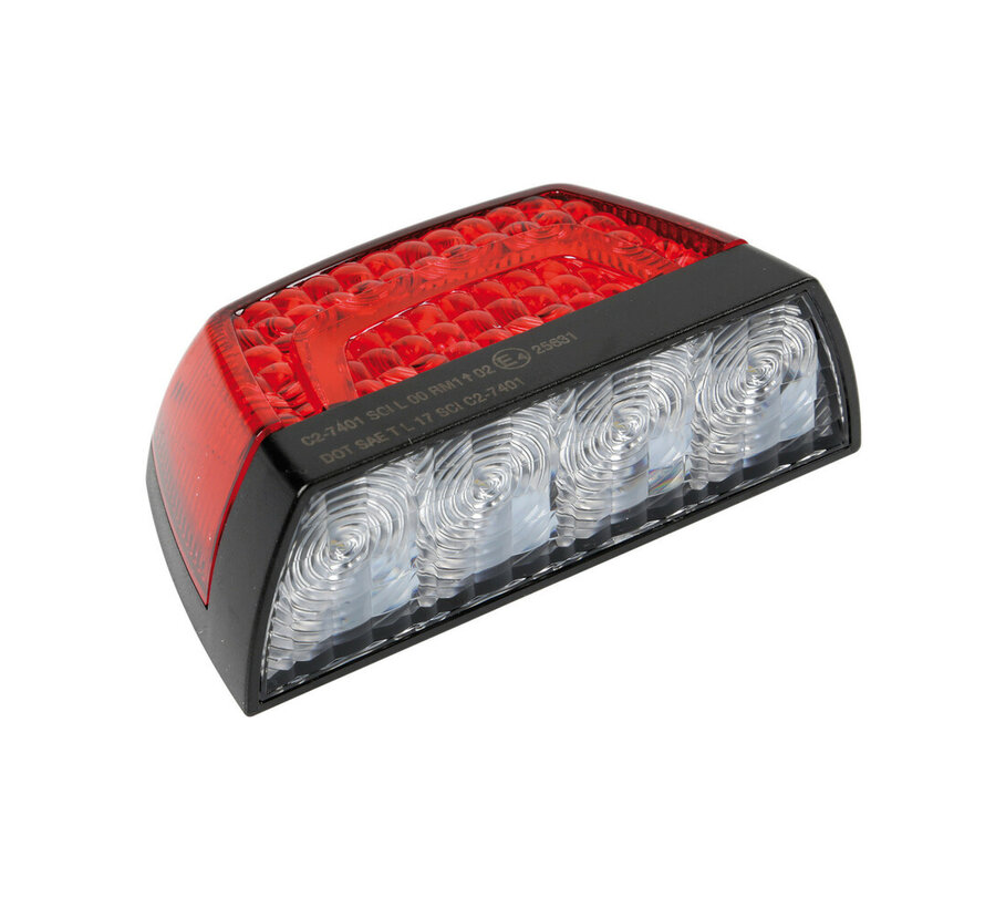 LED Licence Plate & Position Light – 12 SMD – 12/24V – Surface Mount – E Approved