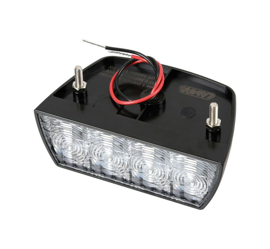LED Licence Plate & Position Light – 12 SMD – 12/24V – Surface Mount – E Approved