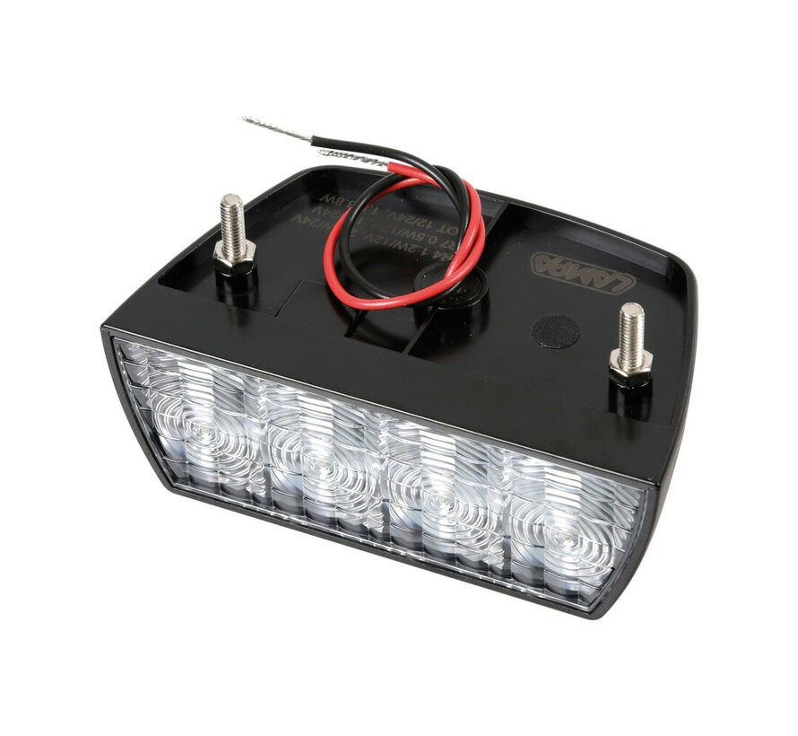 LED nummerplaat- & positielicht 12 SMD – 12/24V – opbouw – E-keur