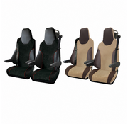 Set of seat covers for MAN - 2 pieces - Different colors