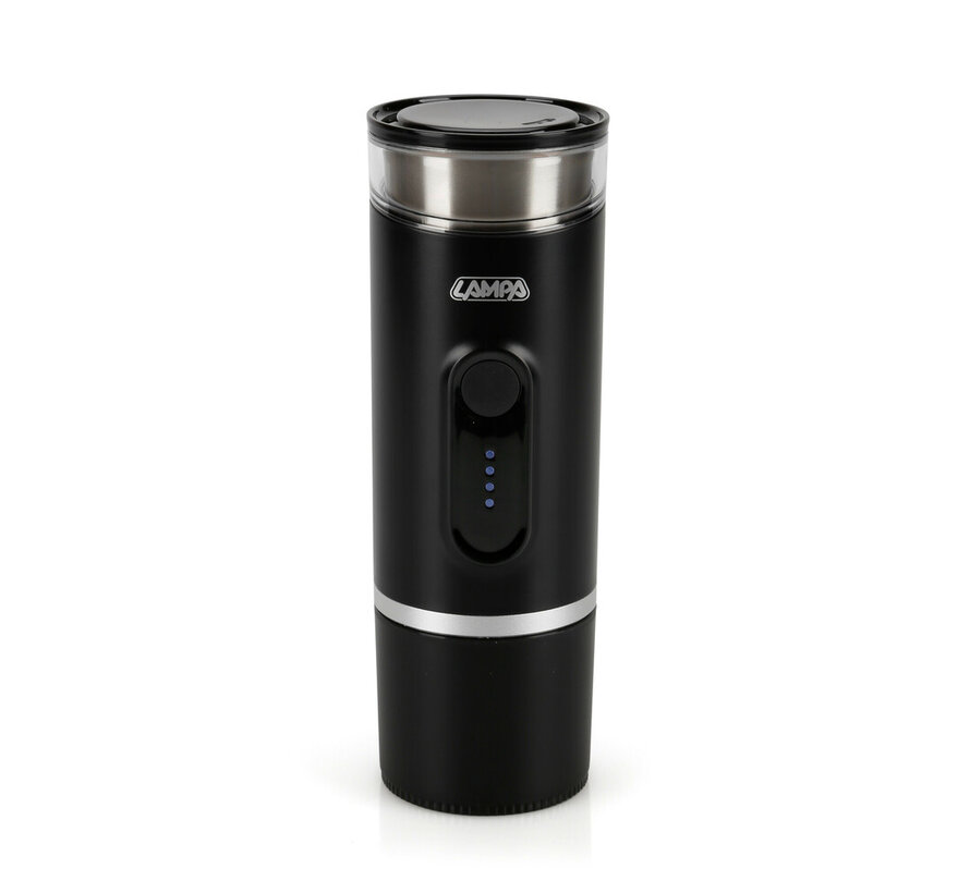 Draagbare koffiemachine – zelfverwarmend – 15 bar – USB-C – capsules & gemalen koffie