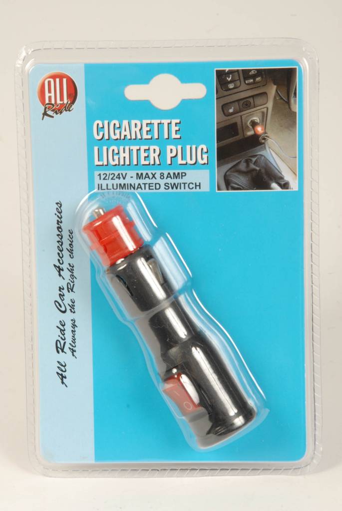 cigarette lighter max amps Cigarette lighter plug with switch