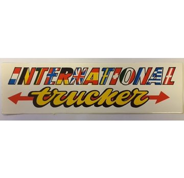 Sticker International Trucker