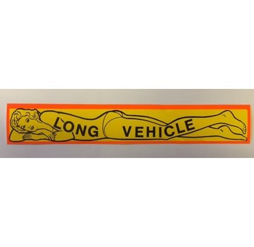 Sticker Long vehicle