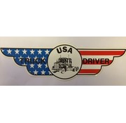 Wing sticker USA