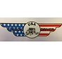 Wing sticker USA