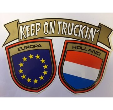 Sticker Europa - Holland