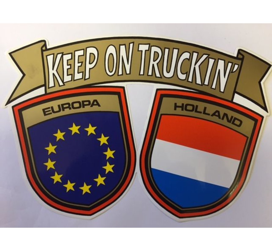 Sticker Europa - Holland