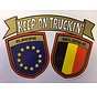Sticker Europa - Belgique
