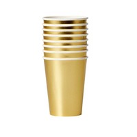 Papieren bekers Goud
