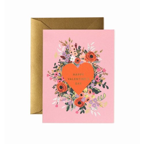 Rifle Paper Co. Valentijnskaart Blooming Heart