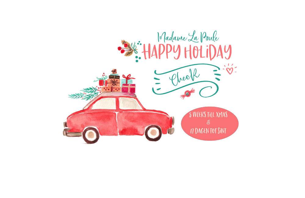 Happy Holiday Cheer - 5 weeks till Xmas