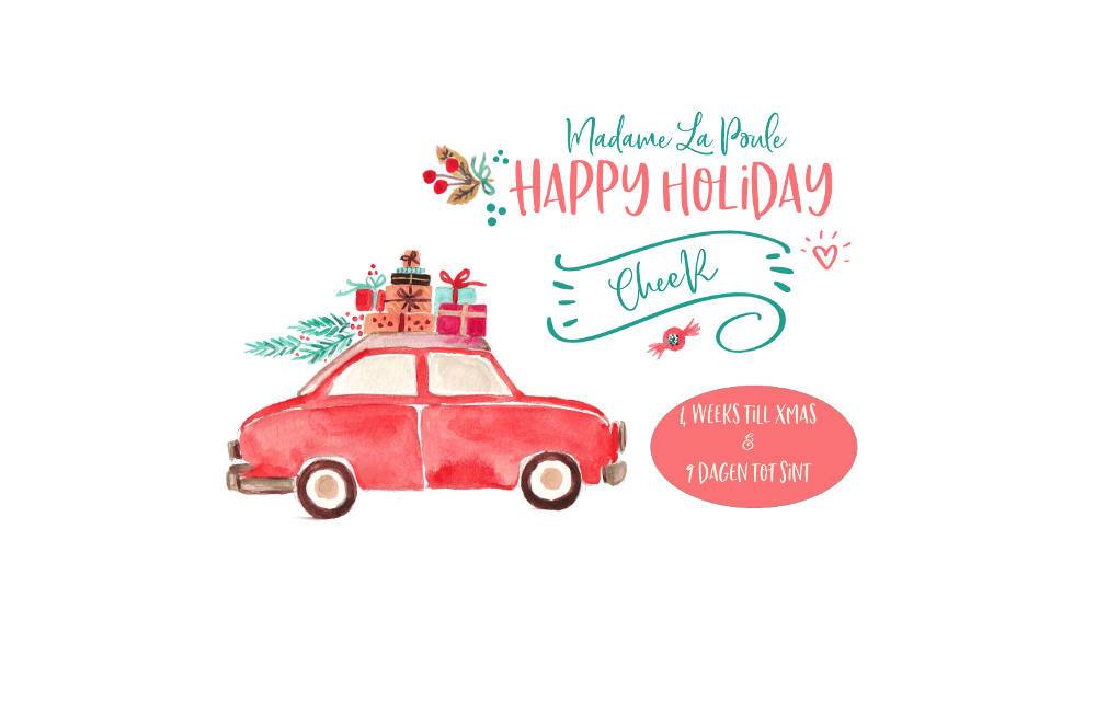 Happy Holiday Cheer - 4 weeks till Xmas