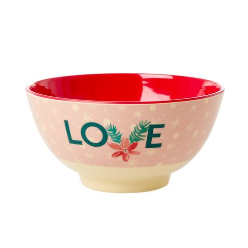 Rice Melamine schaal Love - Medium