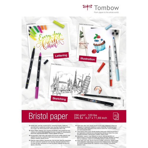 Tombow Papierblok Bristol - A4