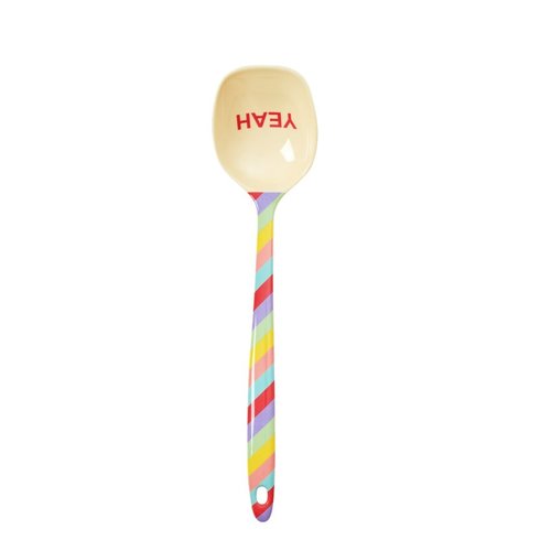 Rice Melamine kooklepel Yippie Yippie Yeah Rice Melamine kooklepel Yippie Yippie Yeah
