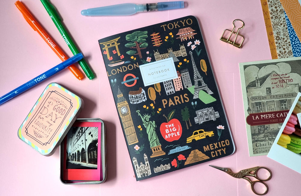 Leg je vakantieherinneringen vast in een travel journal