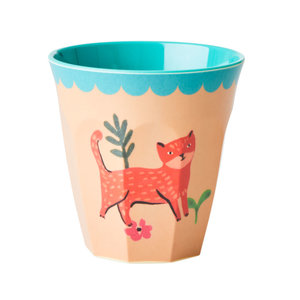 Rice Melamine beker Farm - Cat