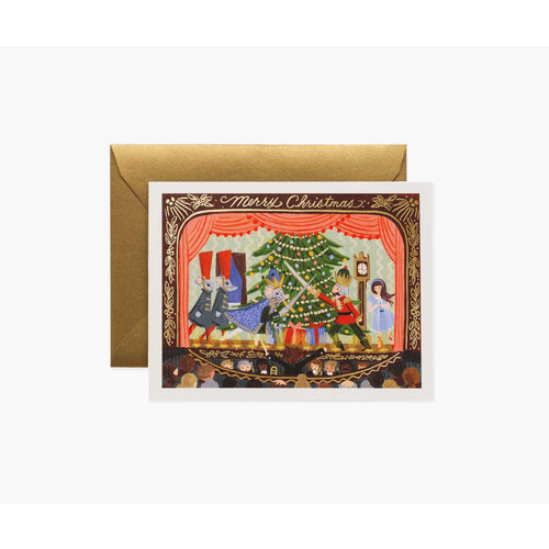 Rifle Paper Co. Kerstkaart Nutcracker Christmas