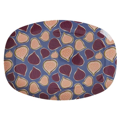 Rice Melamine bord Figs in Love