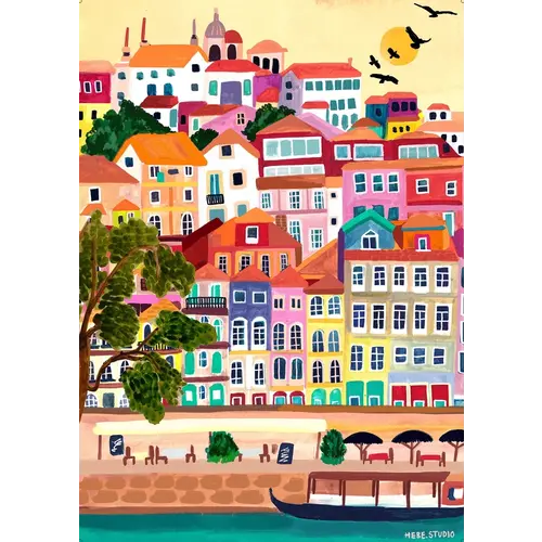 Hebe Studio Art Print Porto - A5