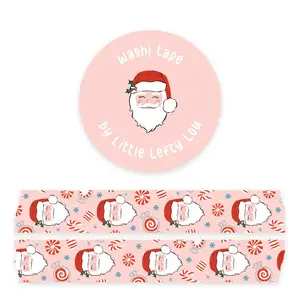 Little Lefty Lou Washi Tape Santa & Candy Cane