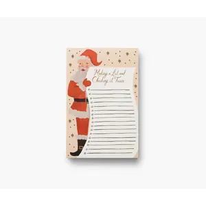 Rifle Paper Co. Notitieblok Santa's List