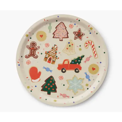 Rifle Paper Co. Dienblad Christmas Cookies - Rond