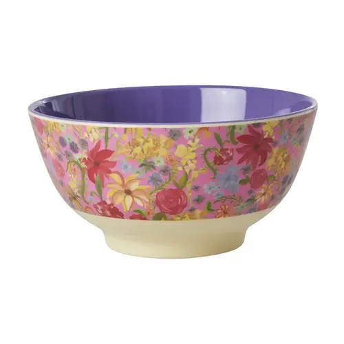 Rice Melamine kom Swedish Flower - Medium