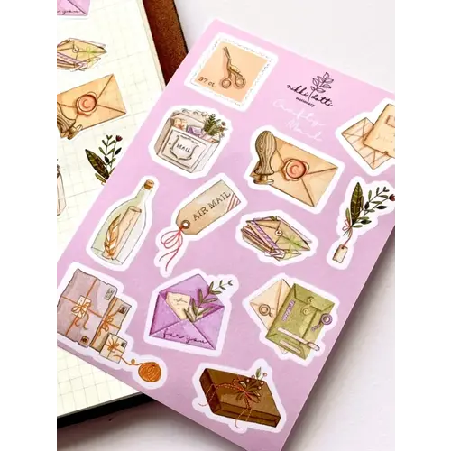 Nikki Dotti Stickervel Crafty Mail