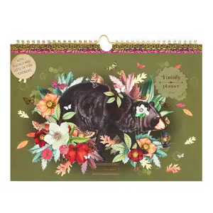 Pimpelmees Familieplanner 2024 - Bear Olive