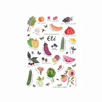 Art Print Fruits & Légumes Été