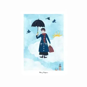 Sonia Cavallini Art Print Mary Poppins