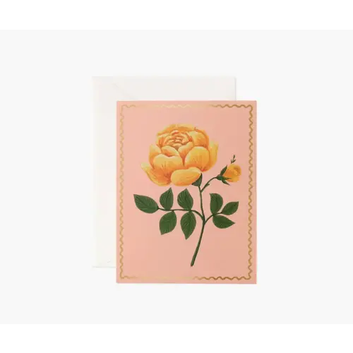 Rifle Paper Co. Wenskaart Yellow Rose