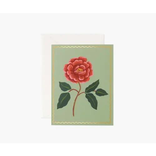 Rifle Paper Co. Wenskaart Scarlet Rose
