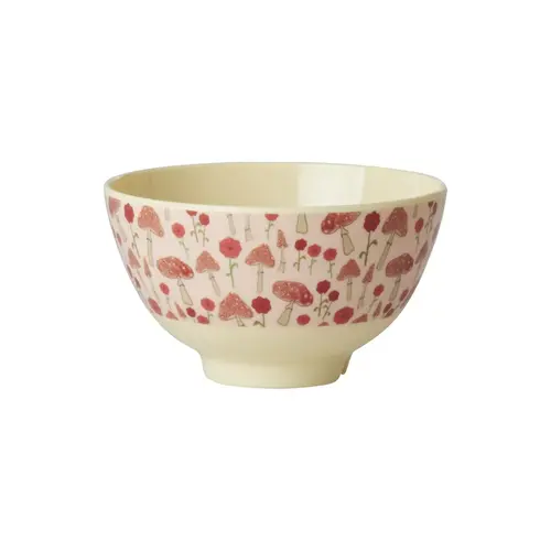 Rice Melamine kom Happy Forest Pink - Small