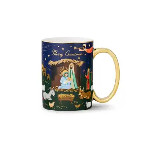 Rifle Paper Co. Mok Nativity Scene