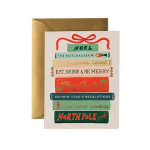 Rifle Paper Co. Kerstkaart Holiday Books